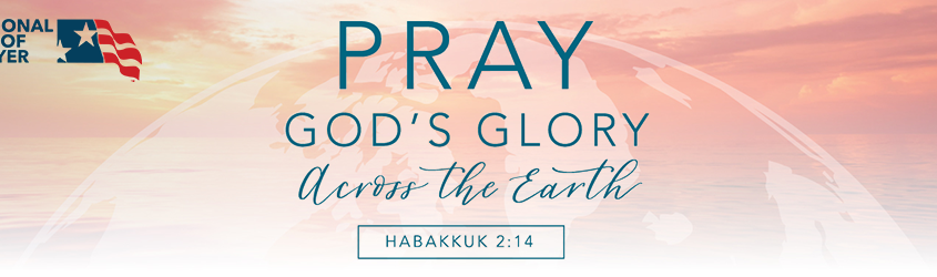 Pray God's glory across the earth